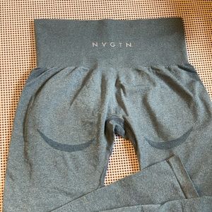 Blue NVGTN Contour seamless leggings- Small